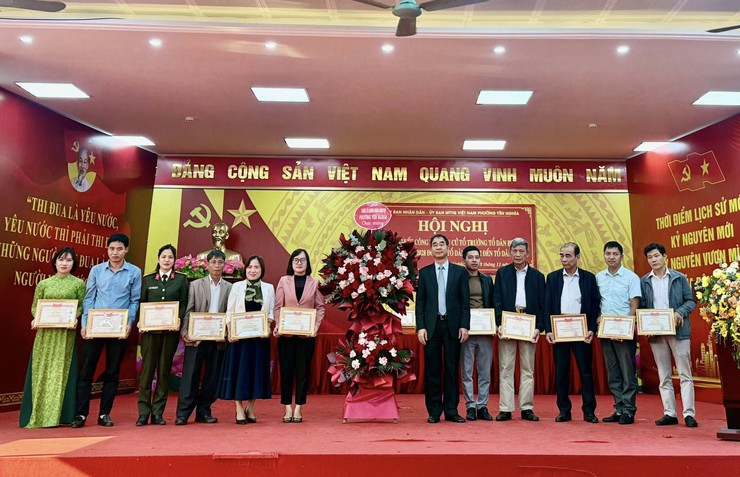 Phường Yên Nghĩa tổng kết công tác bầu cử Tổ trưởng Tổ dân phố nhiệm kỳ 2025-2028