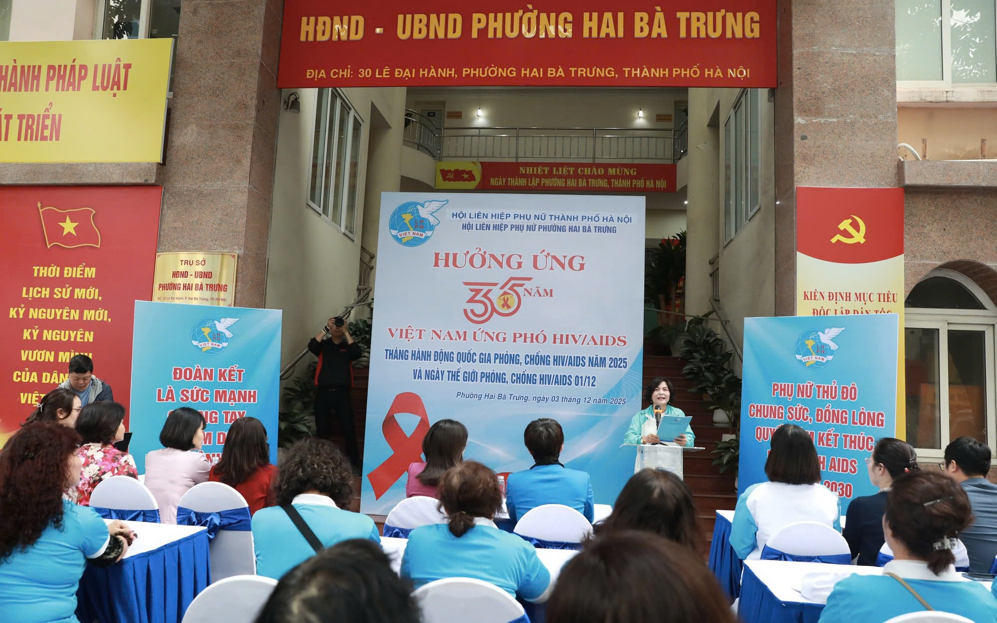 Phụ nữ Thủ đô chung tay lan tỏa thông điệp đoàn kết, chấm dứt kỳ thị trong phòng, chống HIV/AIDS