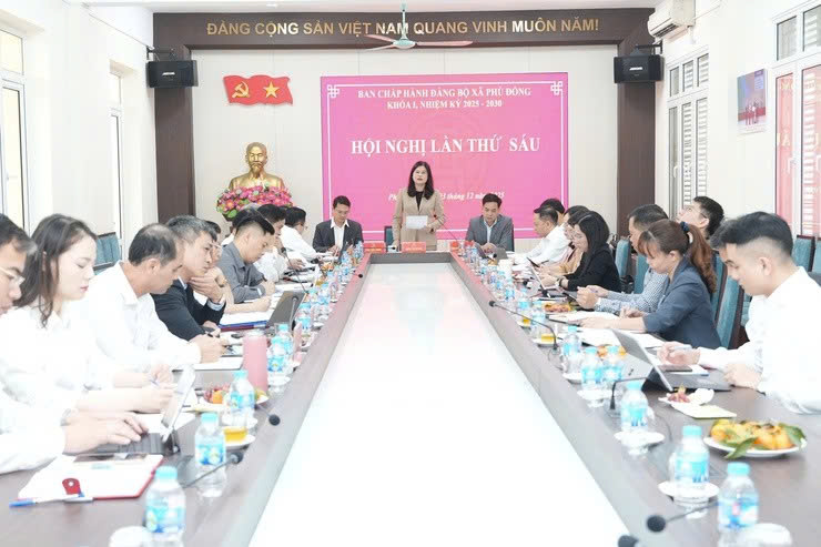 Xã Phù Đổng thống nhất định hướng lớn cho năm 2026, siết chặt kỷ cương, thúc đẩy phát triển toàn diện