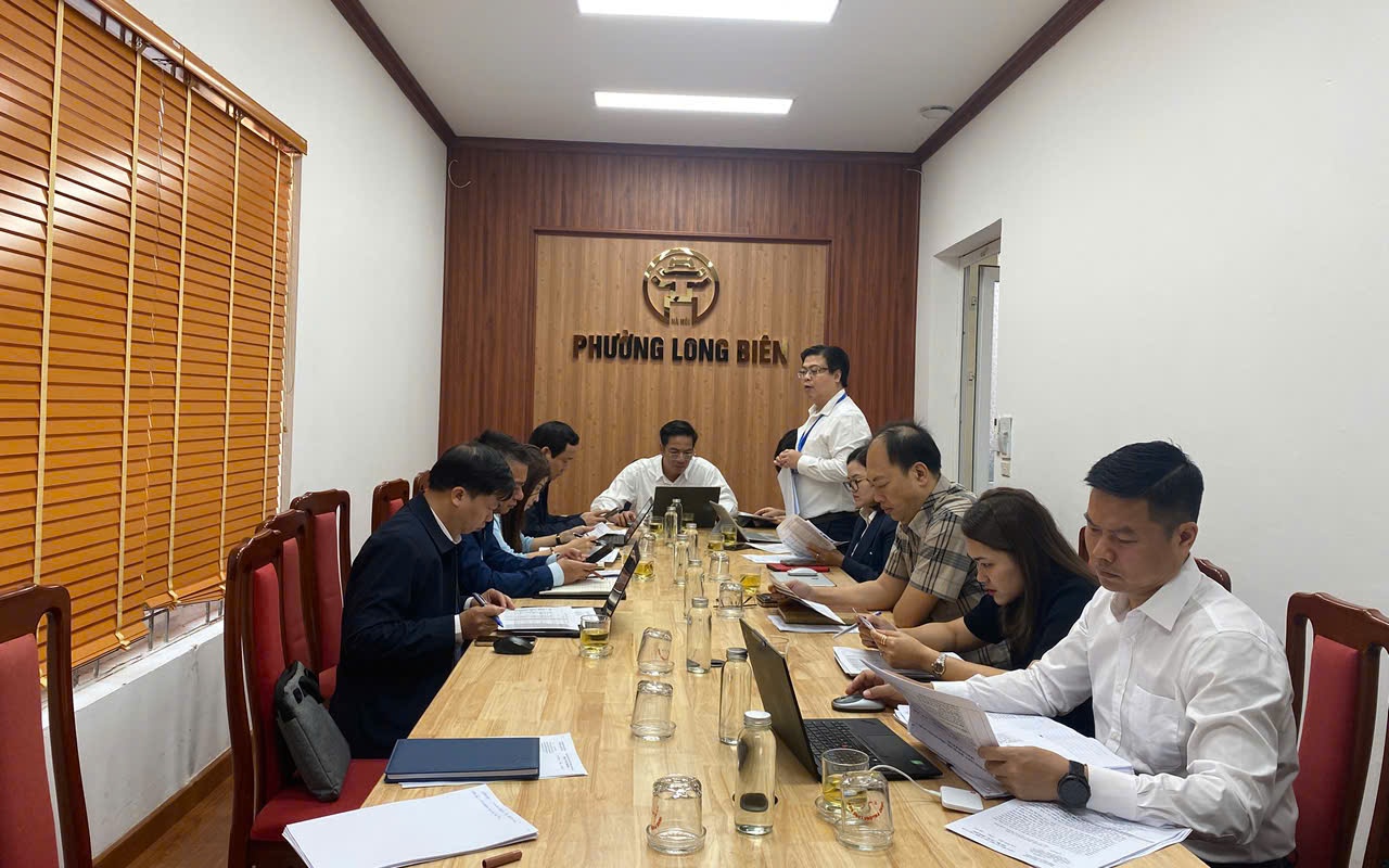 Thường trực HĐND phường Long Biên thống nhất cơ cấu, thành phần người ứng cử đại biểu HĐND nhiệm kỳ 2026-2031
