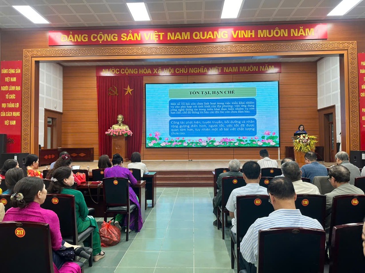 Hội Liên hiệp Phụ nữ phường Long Biên tổng kết công tác năm 2025, khẳng định dấu ấn đổi mới và lan tỏa phong trào phụ nữ