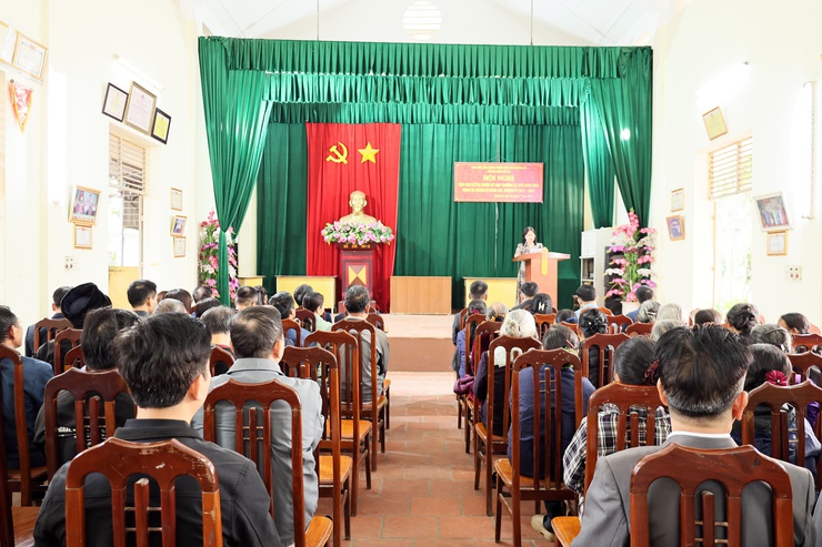 Xã Quảng Bị lắng nghe ý kiến cử tri khu vực Hợp Đồng trước kỳ họp thường lệ cuối năm 2025