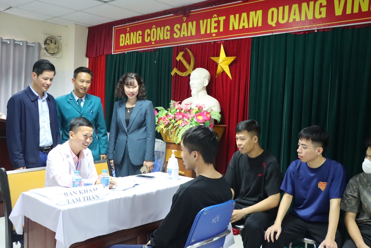 Xã Phú Xuyên tổ chức khám tuyển nghĩa vụ quân sự năm 2026 chặt chẽ, nghiêm túc, đúng quy định