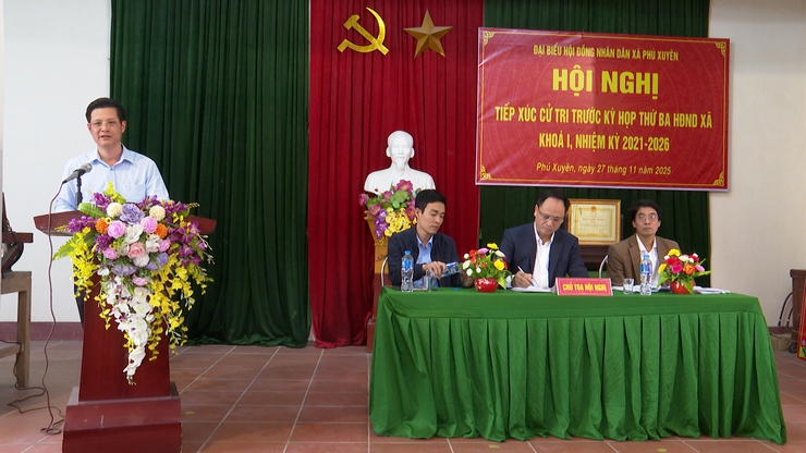 Cử tri kiến nghị nhiều vấn đề thiết thực trước Kỳ họp thứ ba HĐND xã Phú Xuyên