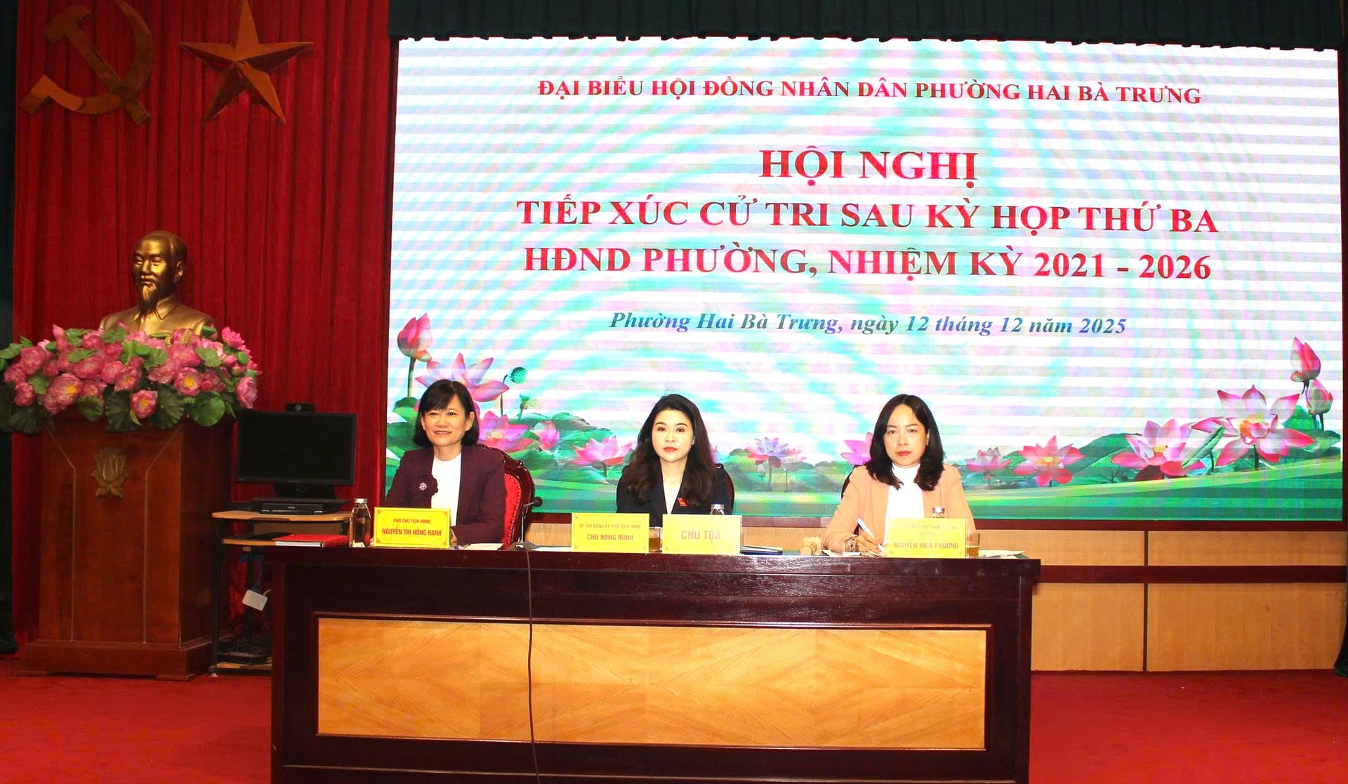 HĐND phường Hai Bà Trưng đối thoại thẳng thắn, giải đáp nhiều kiến nghị sát thực của cử tri sau kỳ họp