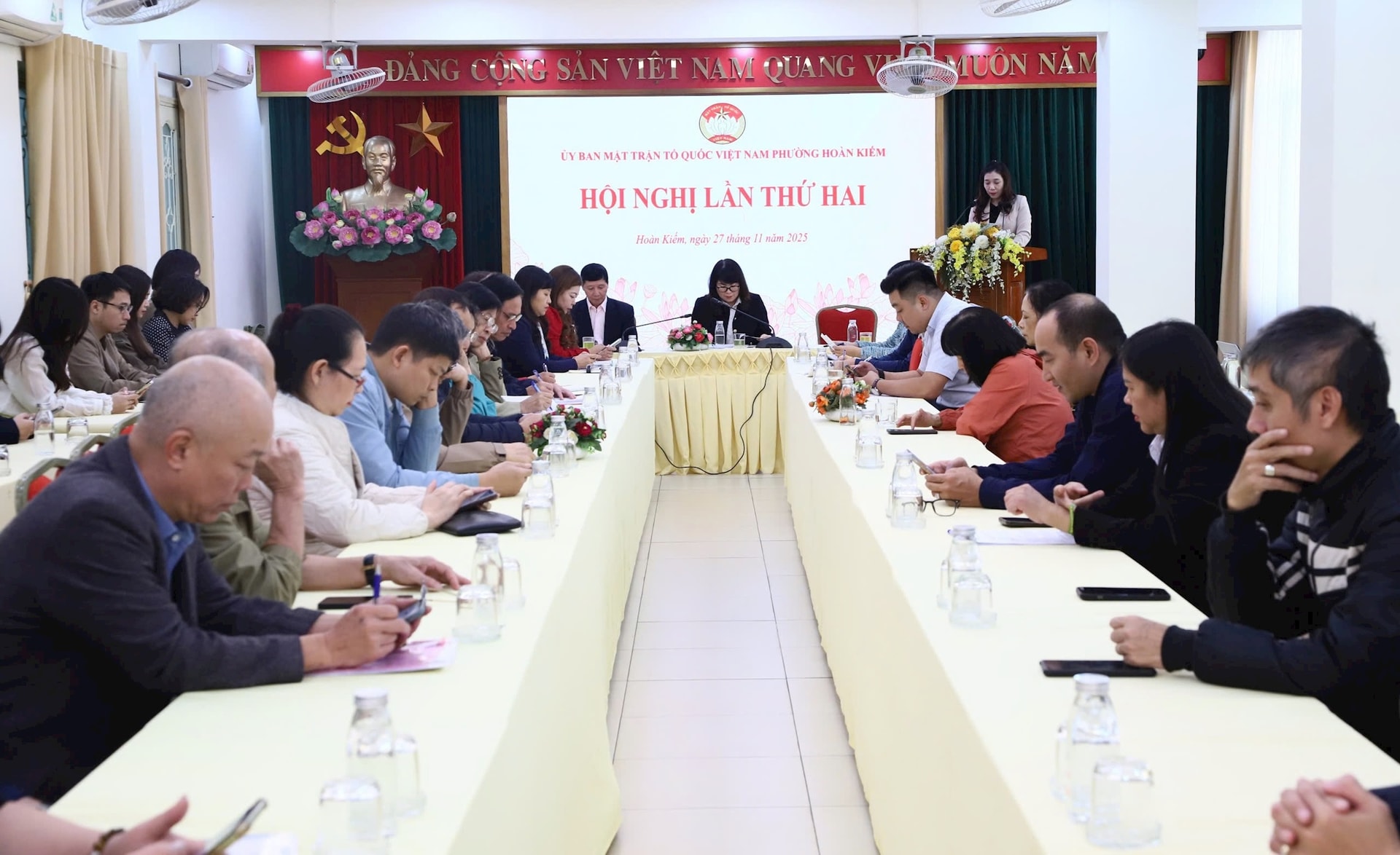 MTTQ phường Hoàn Kiếm thông qua quy chế hoạt động, triển khai nhiệm vụ bầu cử nhiệm kỳ mới