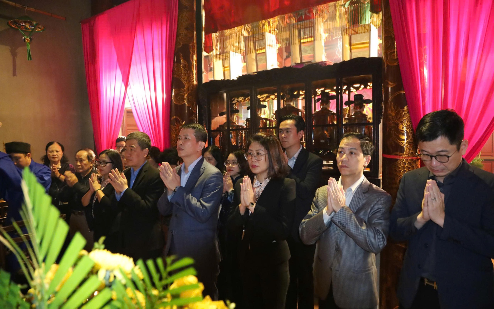 Trang trọng Lễ dâng hương tưởng niệm ngày hóa Đức Thánh Khỏa Ba Sơn tại Đình Vũ Thạch