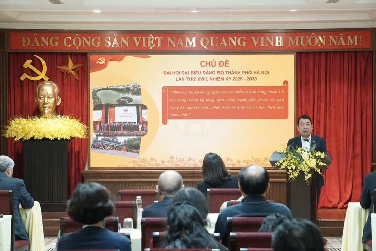Đảng bộ phường Cửa Nam quán triệt Nghị quyết Đại hội XVIII Đảng bộ thành phố Hà Nội, thống nhất hành động giai đoạn 2025 – 2030
