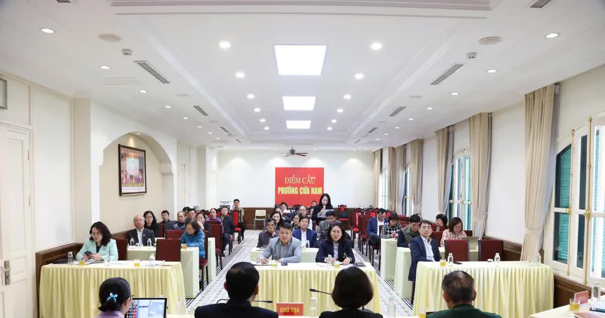 Phường Cửa Nam phản biện xã hội dự thảo kế hoạch phát triển kinh tế - xã hội năm 2026