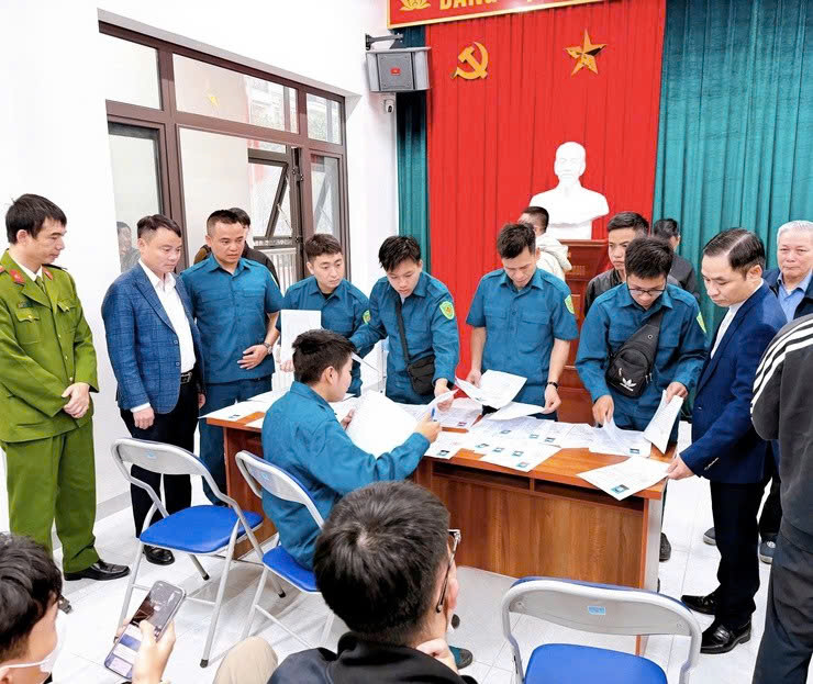 Xã Thanh Liệt tổ chức khám tuyển nghĩa vụ quân sự lần 2 năm 2026 bảo đảm chặt chẽ, đúng quy định