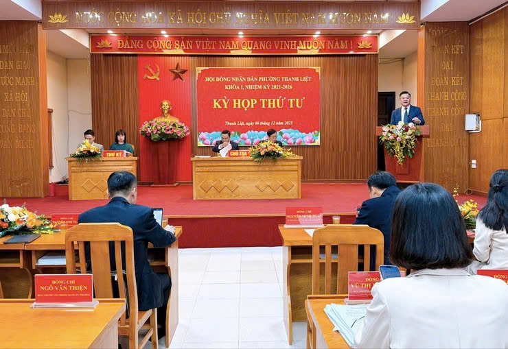 HĐND phường Thanh Liệt thông qua loạt nghị quyết trọng tâm, tạo đà phát triển vững chắc năm 2026