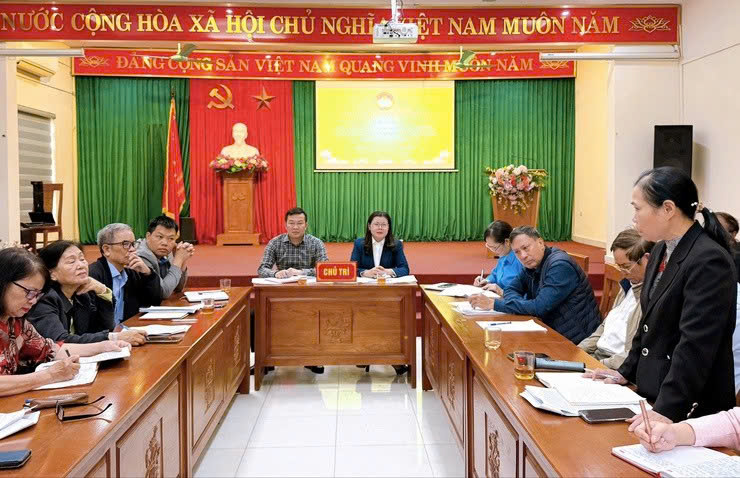MTTQ phường Thanh Liệt phát huy dân chủ, góp ý hoàn thiện báo cáo phát triển kinh tế - xã hội năm 2025