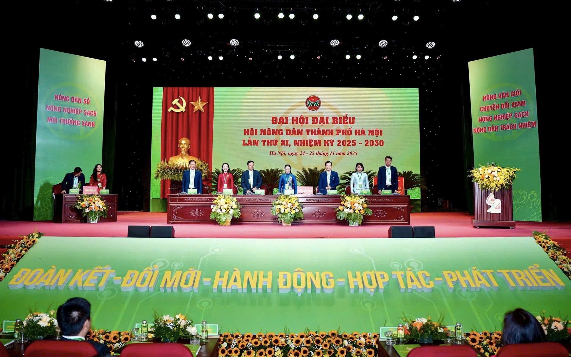 Đại hội đại biểu Hội Nông dân thành phố Hà Nội lần thứ XI khai mạc phiên nội bộ, tạo khí thế mới cho nhiệm kỳ 2025-2030