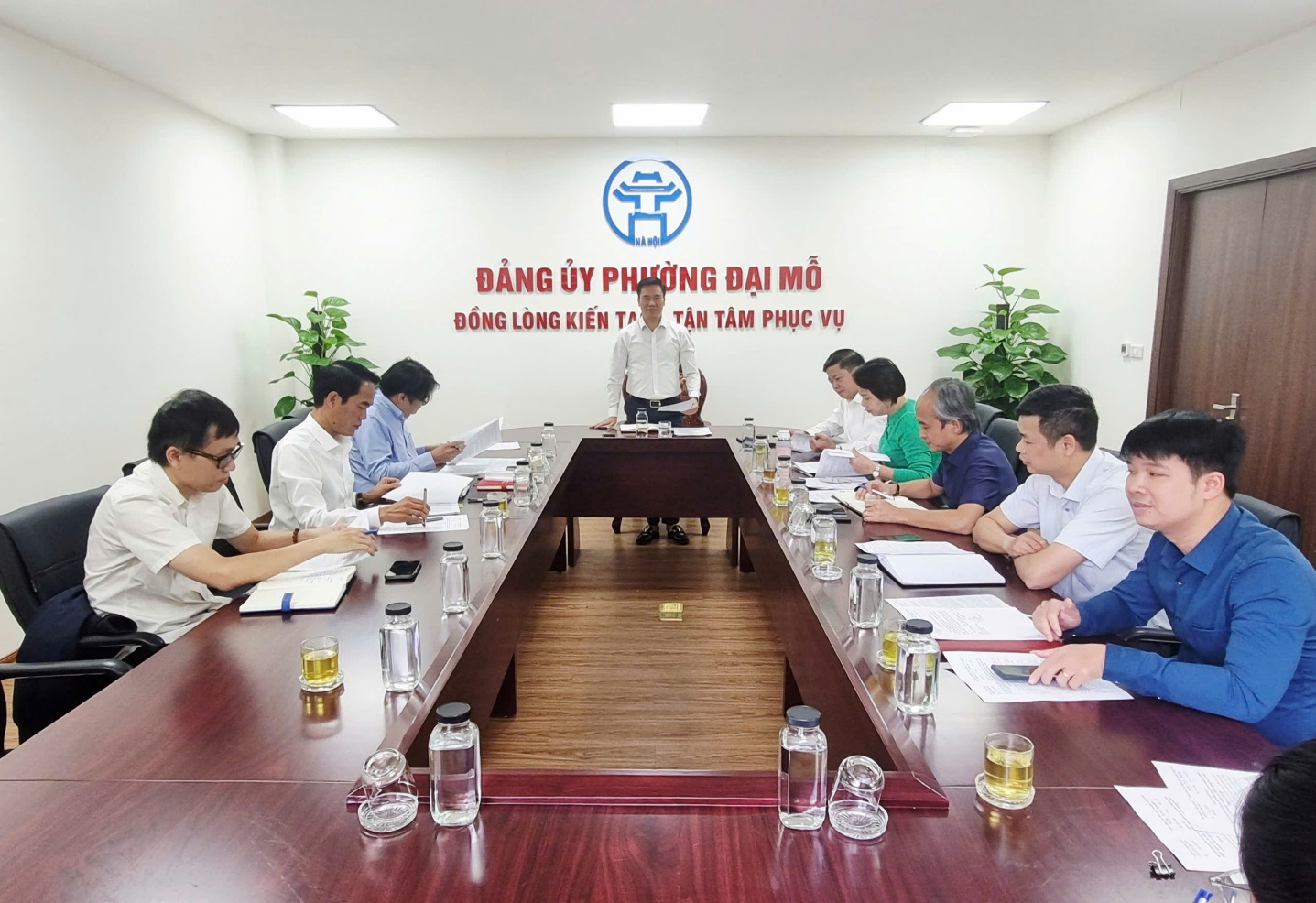 Phường Đại Mỗ rà soát, siết tiến độ giải quyết kiến nghị cử tri theo mô hình chính quyền địa phương hai cấp