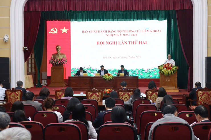 Ban Chấp hành Đảng bộ phường Từ Liêm thống nhất nhiệm vụ trọng tâm, tạo nền tảng vận hành hiệu quả mô hình chính quyền địa phương hai cấp
