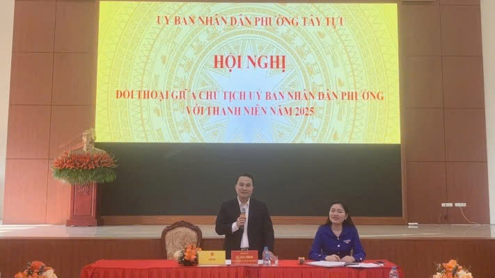Phường Tây Tựu đối thoại với đoàn viên, thanh niên: Khơi dậy khát vọng, phát huy vai trò xung kích của tuổi trẻ