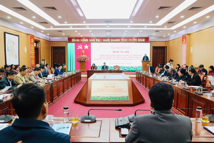 Phường Từ Liêm triển khai kế hoạch kiểm điểm, đánh giá, xếp loại tổ chức đảng và cán bộ, đảng viên năm 2025