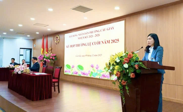 HĐND phường Cầu Giấy thông qua các nghị quyết quan trọng, tạo nền tảng thực hiện nhiệm vụ năm 2026