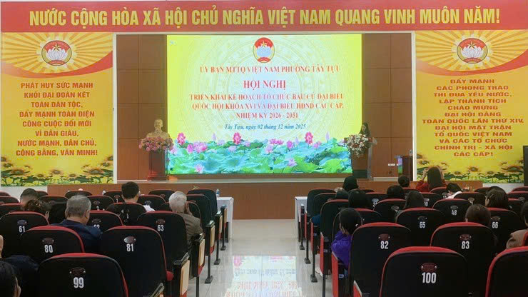 Đảng bộ phường Tây Tựu đánh giá toàn diện công tác năm 2025, xác định nhiệm vụ trọng tâm năm 2026