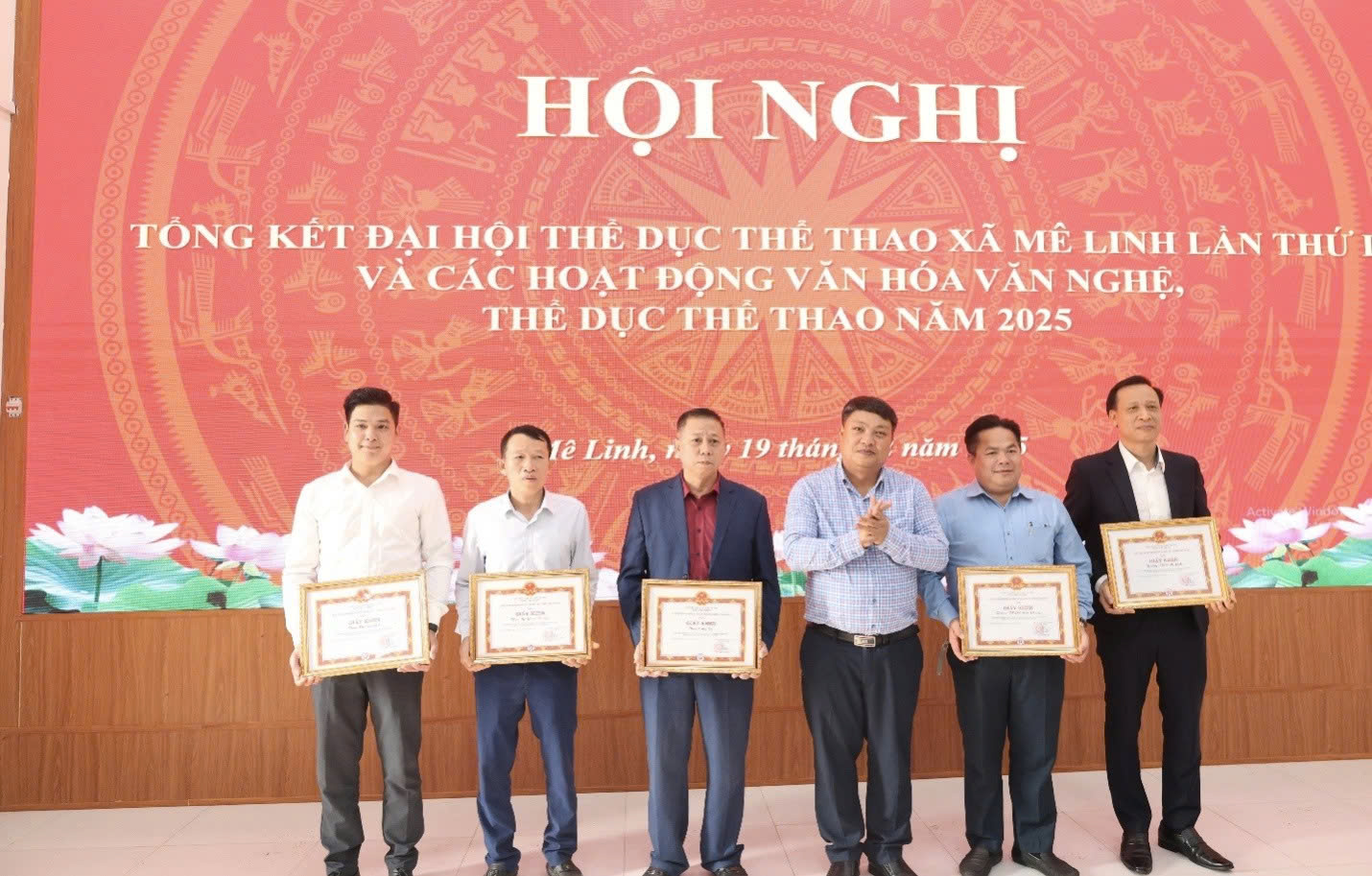 Xã Mê Linh tổng kết Đại hội thể dục thể thao lần thứ I, khẳng định sức lan tỏa phong trào rèn luyện thân thể