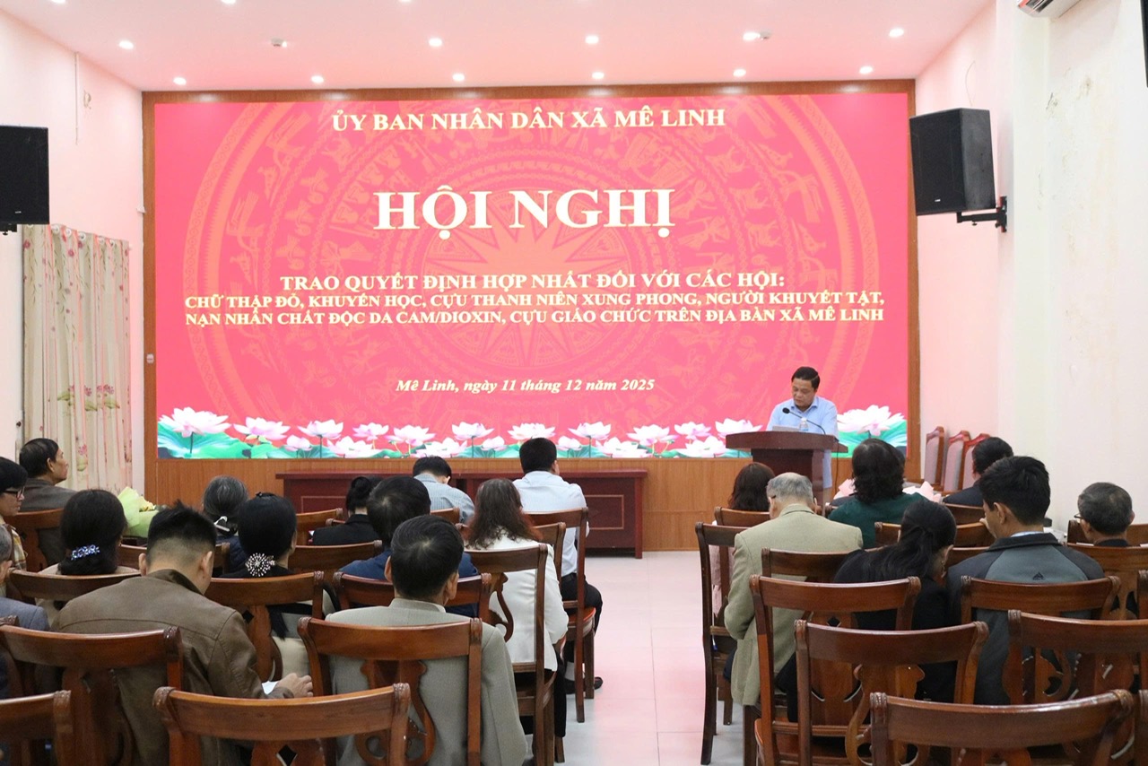 Xã Mê Linh hợp nhất 6 hội đặc thù, tinh gọn tổ chức, nâng cao hiệu quả hoạt động