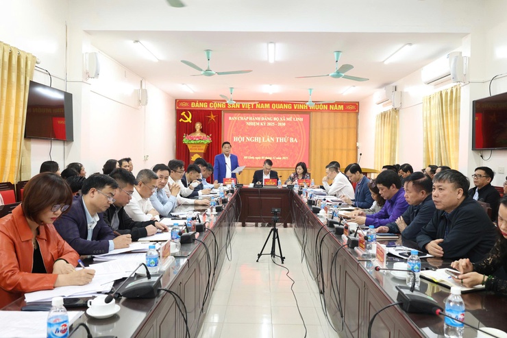 Đảng bộ xã Mê Linh đánh giá toàn diện kết quả năm 2025, xác định nhiệm vụ trọng tâm năm 2026