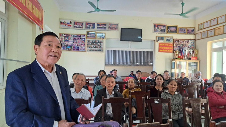 Xã Đoài Phương đối thoại thẳng thắn với cử tri trước kỳ họp HĐND xã khóa I