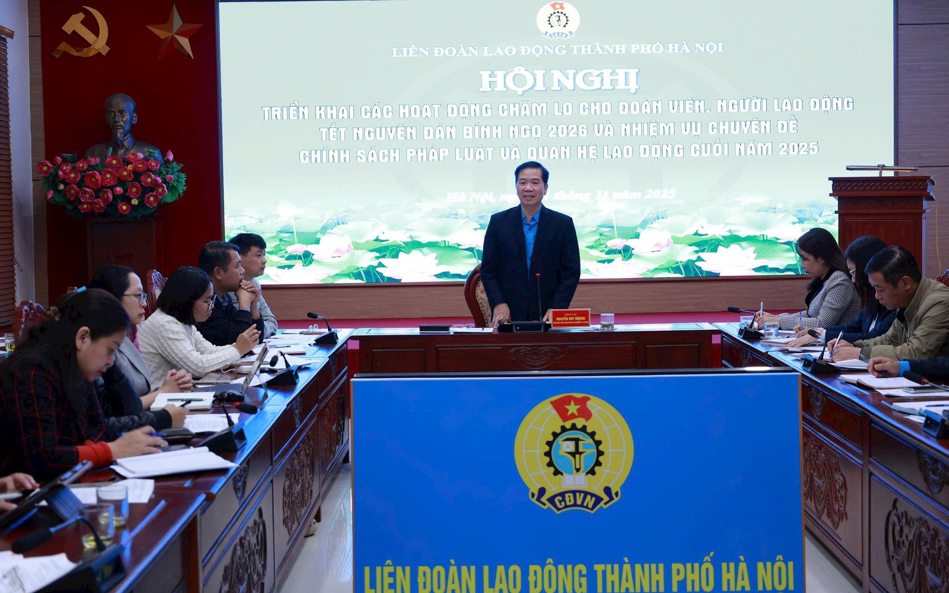 Công đoàn Hà Nội tập trung nguồn lực chăm lo Tết Bính Ngọ 2026 cho đoàn viên, người lao động