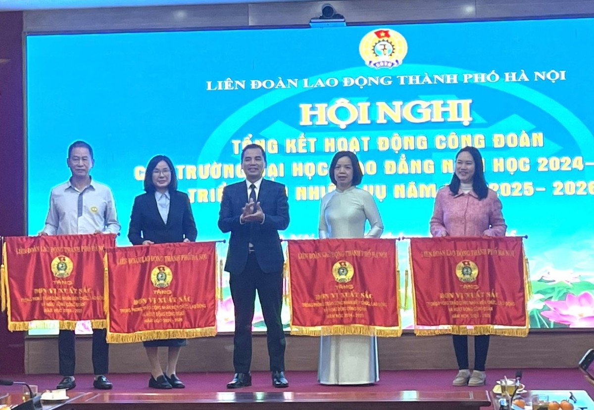 Công đoàn các trường đại học, cao đẳng Hà Nội đổi mới hoạt động, chăm lo hiệu quả đội ngũ nhà giáo và người lao động