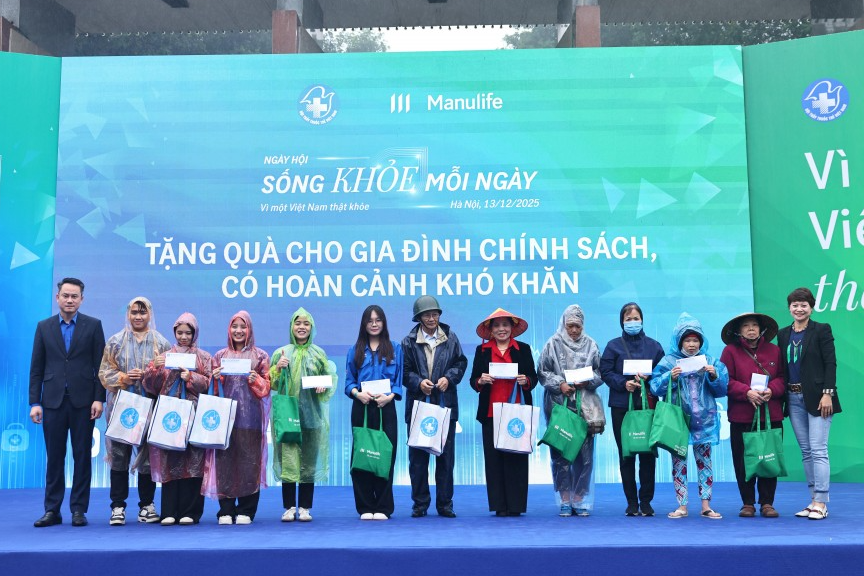 Hơn 3.000 người dân Thủ đô được khám miễn phí tại chương trình “Sống khỏe mỗi ngày - Vì một Việt Nam thật khỏe 2025”