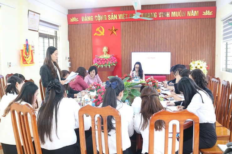 Khảo sát đánh giá ngoài hai trường mầm non Văn Võ và Phú Nam An (xã Hoà Phú) hướng tới chuẩn quốc gia mức độ 2