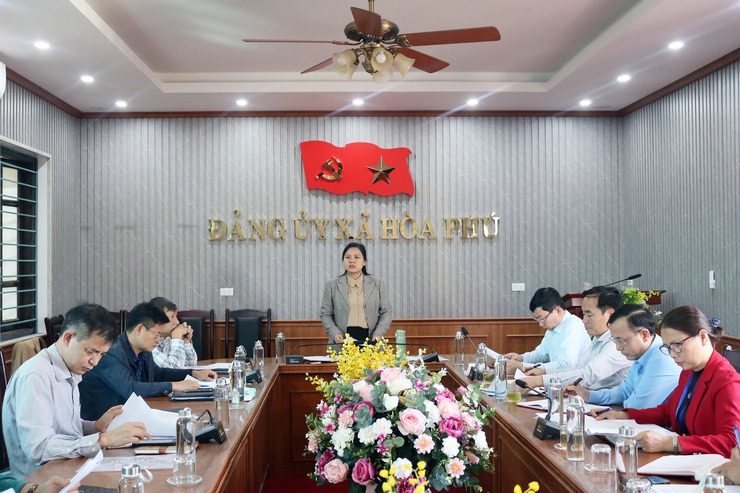 Xã Hòa Phú tăng cường phát huy dân chủ ở cơ sở, nâng cao trách nhiệm người đứng đầu