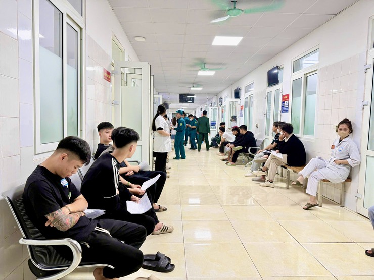 Xã Đại Thanh tổ chức khám tuyển nghĩa vụ quân sự, công an năm 2026 nghiêm túc, chặt chẽ