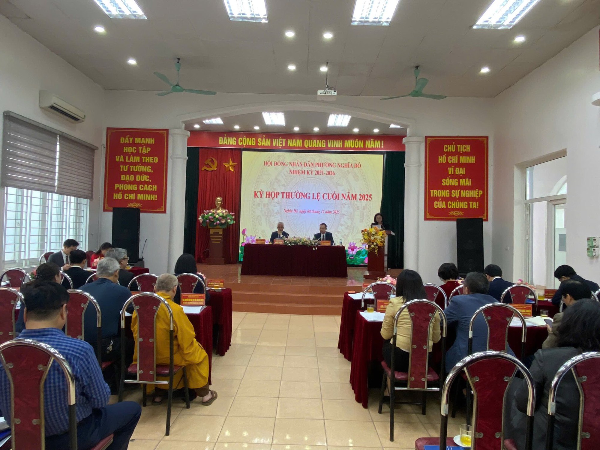 HĐND phường Nghĩa Đô đánh giá toàn diện kết quả năm 2025, đề ra nhiệm vụ trọng tâm năm 2026