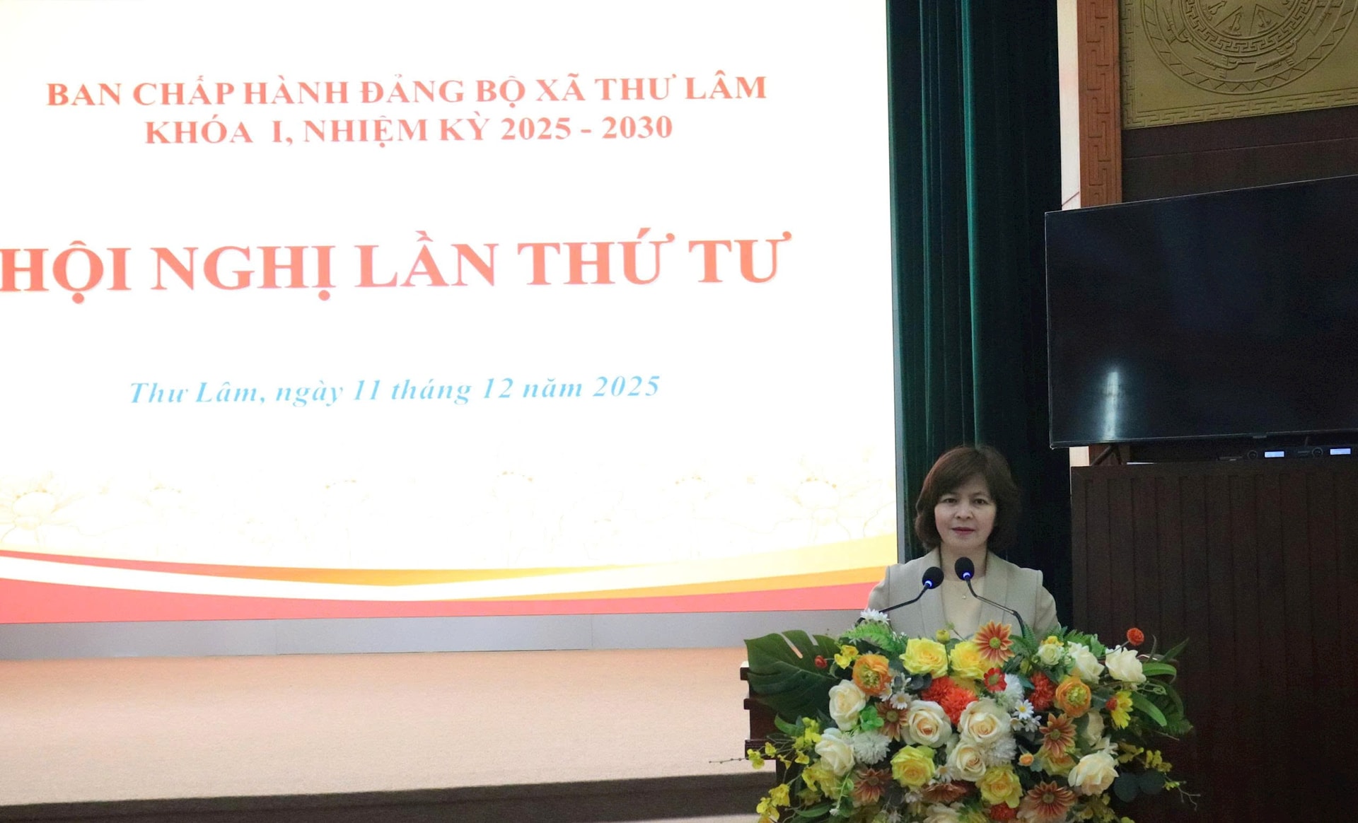 Đảng bộ xã Thư Lâm thảo luận toàn diện công tác cán bộ và nhiệm vụ trọng tâm năm 2026