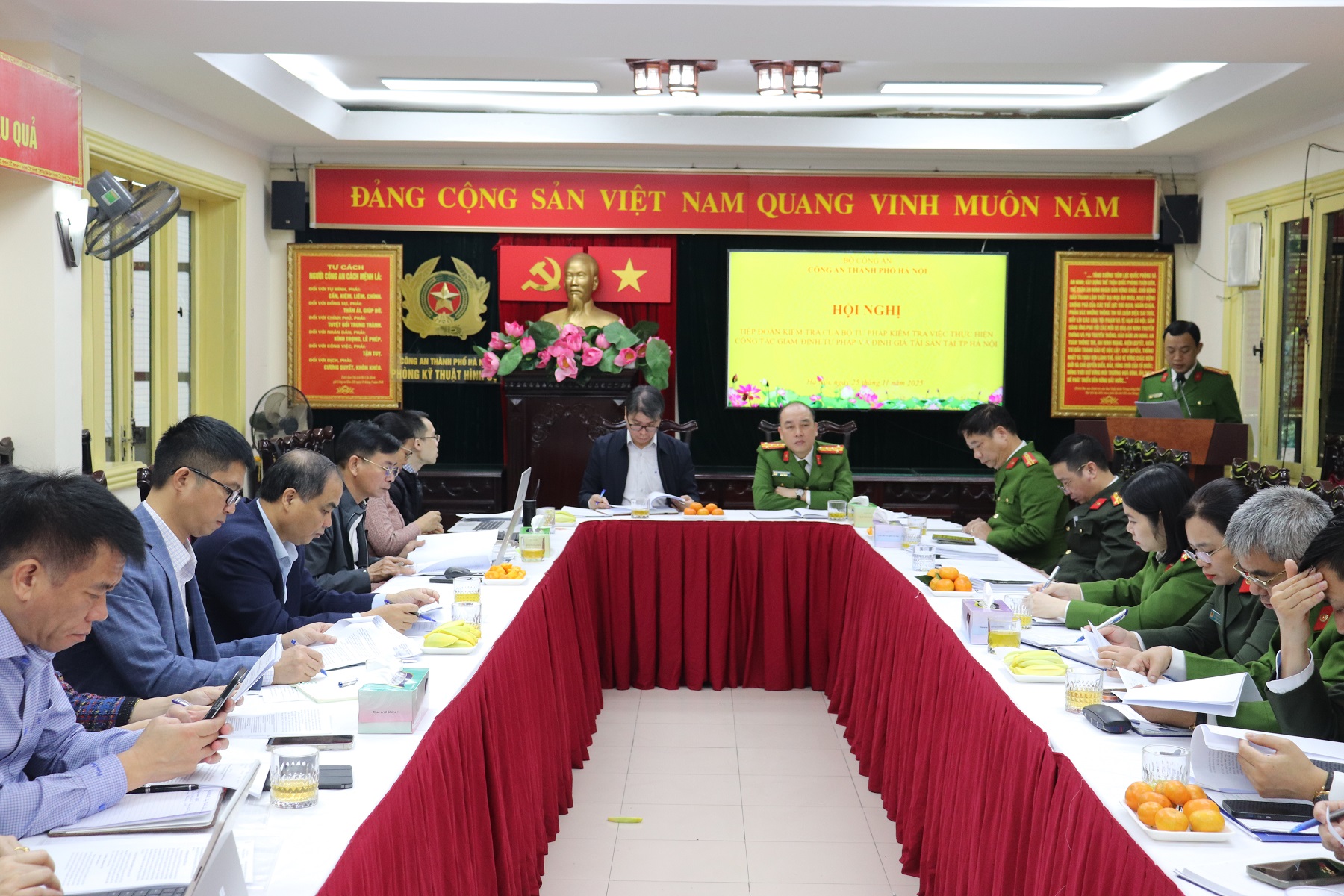 Bộ Tư pháp kiểm tra, đánh giá toàn diện công tác giám định tư pháp tại Công an thành phố Hà Nội