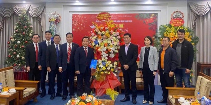 CATP Hà Nội thăm, chúc mừng các tổ chức tôn giáo nhân dịp Lễ Giáng sinh năm 2025