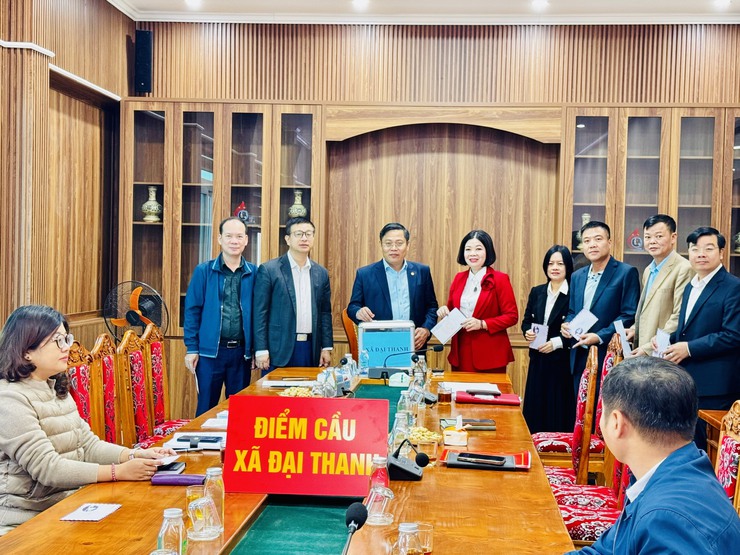 Xã Đại Thanh lan tỏa nghĩa tình, chung tay ủng hộ đồng bào miền Trung và Tây Nguyên khắc phục hậu quả mưa lũ