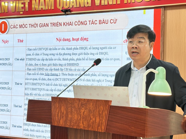 Xã Đại Thanh quán triệt toàn diện công tác bầu cử Quốc hội khóa XVI và HĐND các cấp nhiệm kỳ 2026–2031