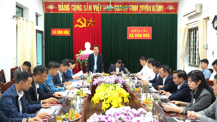 Thành ủy Hà Nội giám sát toàn diện việc thực hiện các nhiệm vụ trọng tâm, cấp bách tại xã Dân Hòa