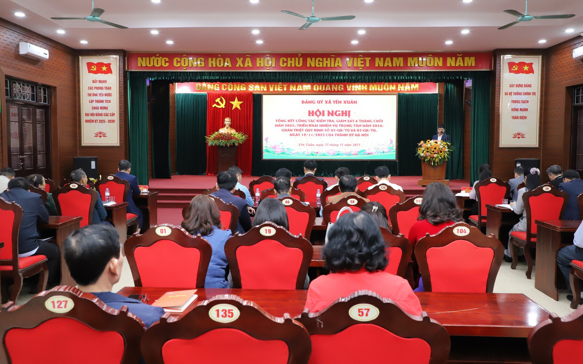 Xã Yên Xuân nâng cao hiệu lực kiểm tra, giám sát, siết chặt kỷ luật Đảng trong giai đoạn mới