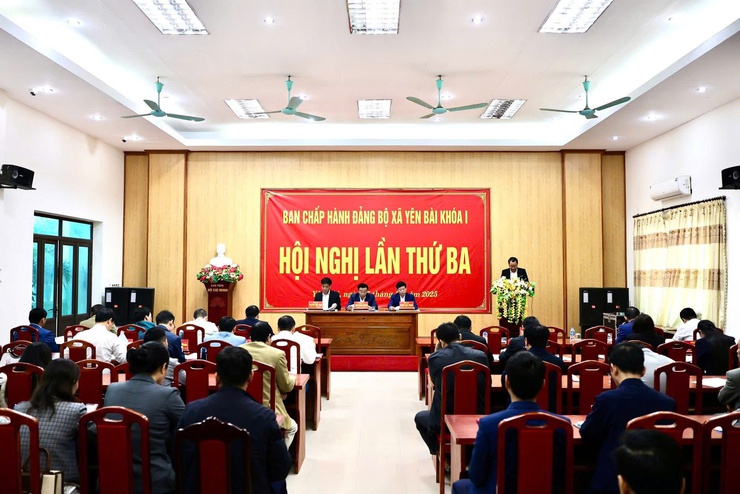 Hội nghị lần thứ 3 Ban Chấp hành Đảng bộ xã Yên Bài thống nhất định hướng lãnh đạo nhiệm vụ năm 2026