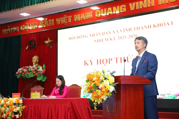 HĐND xã Vĩnh Thanh thông qua 9 nghị quyết quan trọng, tạo nền tảng thực hiện nhiệm vụ năm 2026
