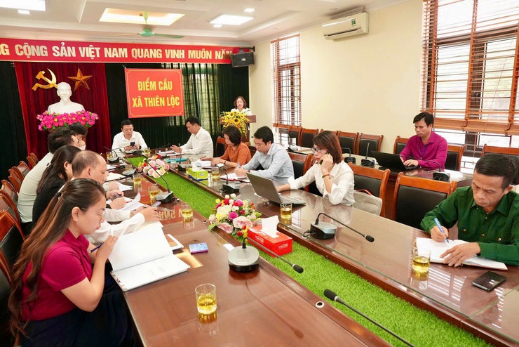 Xã Thiên Lộc thống nhất cơ cấu, thành phần, số lượng người ứng cử HĐND nhiệm kỳ 2026–2031