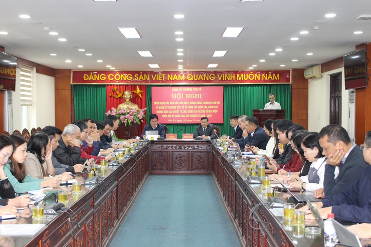 Phường Yên Sở triển khai đồng bộ công tác kiểm tra, giám sát, đáp ứng yêu cầu nhiệm vụ năm 2026