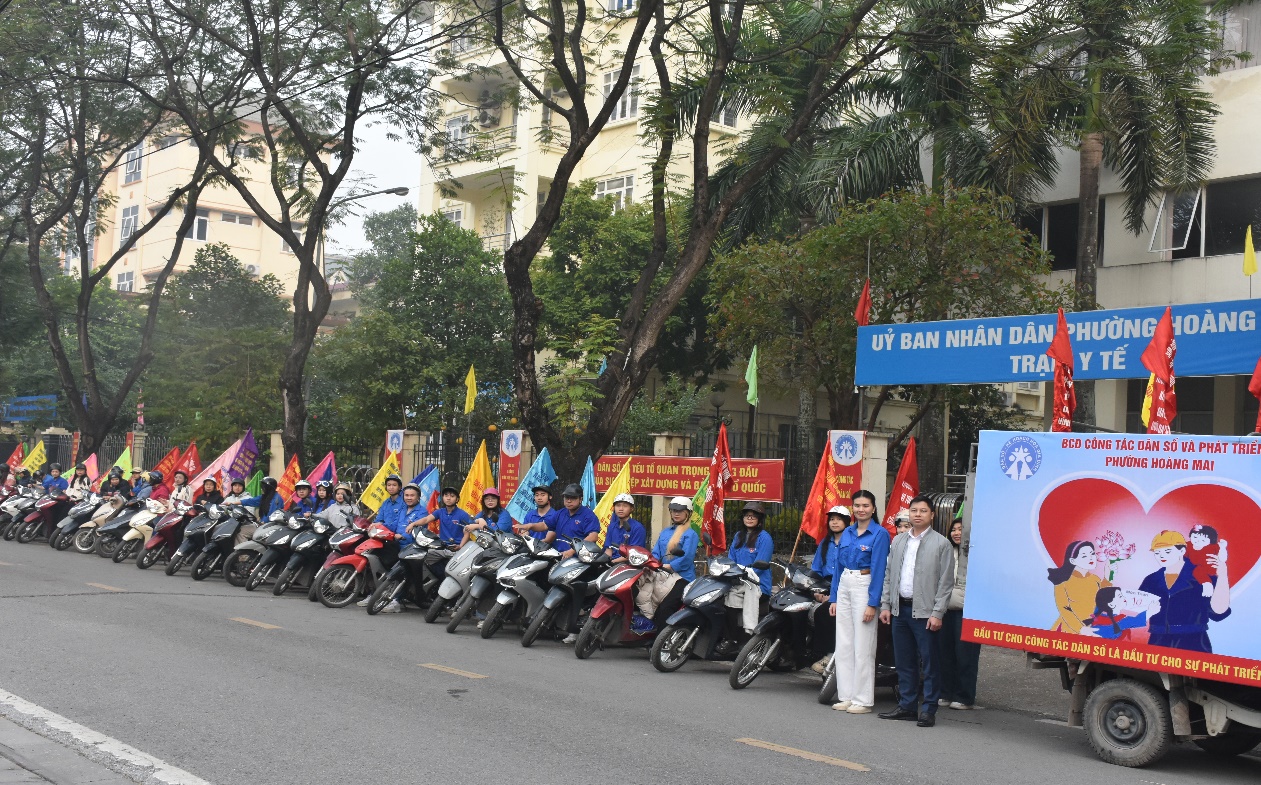Phường Hoàng Mai đẩy mạnh tuyên truyền hưởng ứng Tháng hành động Quốc gia về Dân số năm 2025