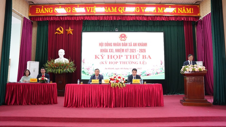 HĐND xã An Khánh thông qua nhiều nghị quyết quan trọng, tạo nền tảng phát triển năm 2026