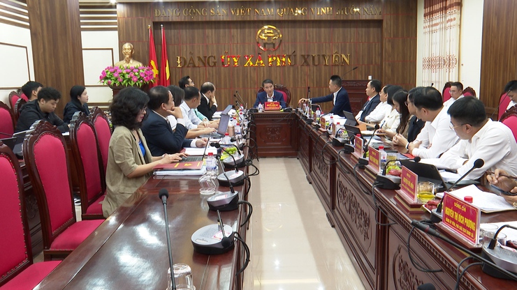 Giám sát tại xã Phú Xuyên: Tập trung tháo gỡ điểm nghẽn, tạo đà hoàn thành nhiệm vụ cuối năm 2025