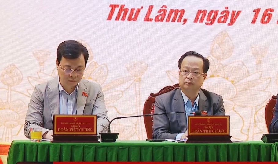 Tổ đại biểu HĐND thành phố Hà Nội tiếp xúc cử tri 5 xã sau Kỳ họp thứ 28