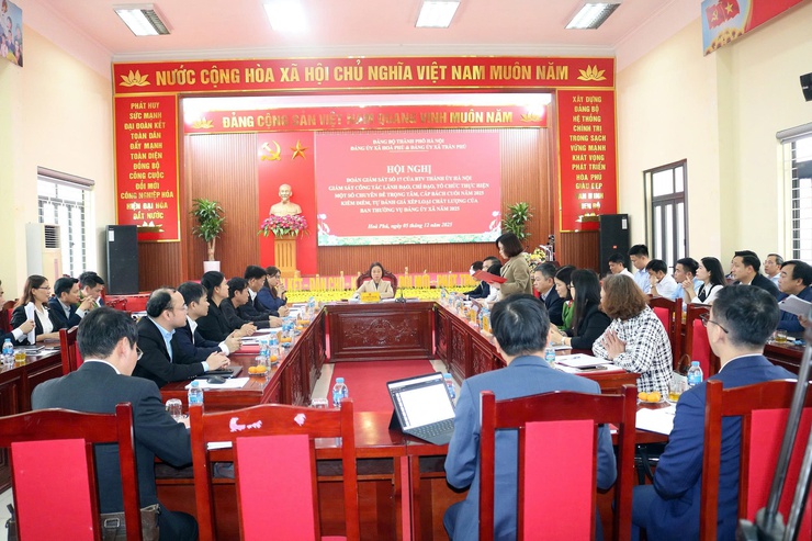 Giám sát tại xã Hòa Phú, xã Trần Phú: Rà soát thực chất hiệu quả vận hành mô hình chính quyền địa phương hai cấp